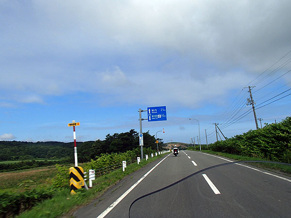 道道１１１９号線、宗谷岬まで２１ｋｍ